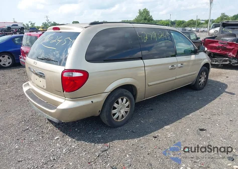 2006 Chrysler Town & Country Touring из США, поврежденный, VIN 2A4GP54L66R706054